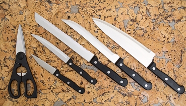 Messer schleifen und polieren